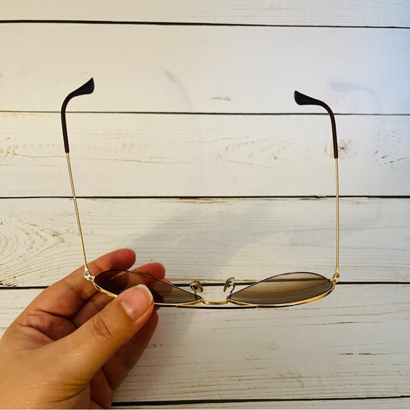 Ray Ban Oversized Aviator Sunglasses - Picture 8 of 10